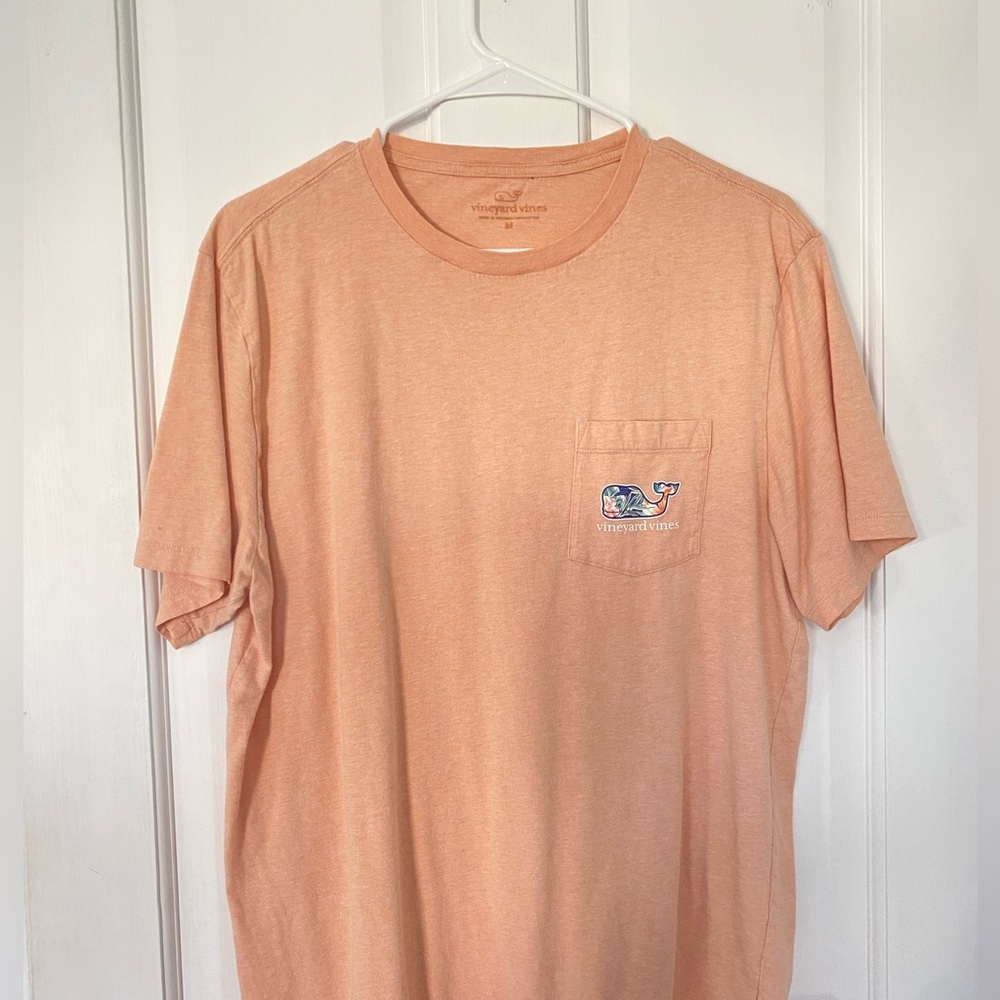 Vineyard vines orange tee shirt